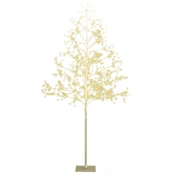 Décoration D'arbre Holiday Living Autoportante Avec Lumières DEL Blanc Chaud, 70 Po, Paquet De 1