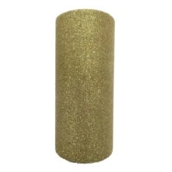 Ruban En Tulle Holiday Living, 6 Po X 30 Pi, Or, Paquet De 1