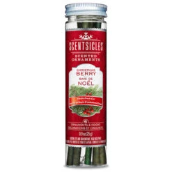 Ornements Parfumés ScentSicles, Baies De Noël, 6/pqt