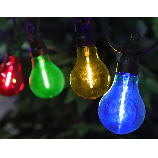 Jeu De 10 Lumières Multicolores Traditionnelles DEL Danson Decor 1 Jeu De 10 Lumières Multicolores Traditionnelles DEL Danson Decor