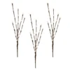 Piquets De Jardin Holiday Living Avec Lumières DEL Scintillantes Blanc Chaud, 30 Po, Paquet De 3