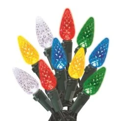 Sylvania Jeu De 70 Lumières, Intérieur/extérieur, DEL C6, Multicolore 5 Sylvania Jeu De 70 Lumières, Intérieur/extérieur, DEL C6, Multicolore -Décoration De Noël 22615005c L