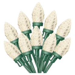 Jeu De Lumières Sylvania, 100 Lumières C9 DEL, Blanc Chaud