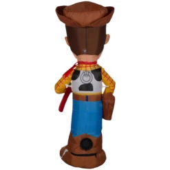 Woody Gonflable Illuminé Avec Canne De Noël Disney Airblown, 3,5 Pi -Décoration De Noël 23036003e L