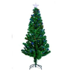 Arbre De Noël Illuminé à Fibre Optique, 72"