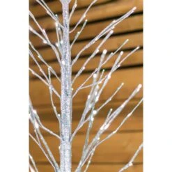 Arbre Lumineux Argenté, 192 Lumières DEL, 72" -Décoration De Noël 330685931 AlternateImageA2 l