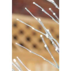 Arbre Lumineux Argenté, 192 Lumières DEL, 72" -Décoration De Noël 330685931 AlternateImageA3 l