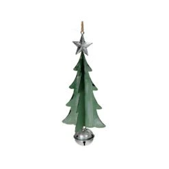 Ensemble D'ornements IH Casa Decor Verts En Forme De Sapin, Paquet De 4