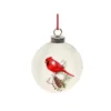 Ensemble De Boules De Noël Multicolores IH Casa Decor Avec Cardinal, Paquet De 4