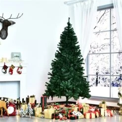 Sapin De Noël Artificiel De HomCom De 6 pi Sur Pieds De Style épinette Régulier, Vert -Décoration De Noël 330928530 AlternateImage3 l