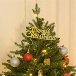 Sapin De Noël Artificiel De HomCom De 4 pi En Pot Régulier Avec 80 Lumières Constantes Multicolores, Vert 7 Sapin De Noël Artificiel De HomCom De 4 pi En Pot Régulier Avec 80 Lumières Constantes Multicolores, Vert -Décoration De Noël 330928691 AlternateImage3 l