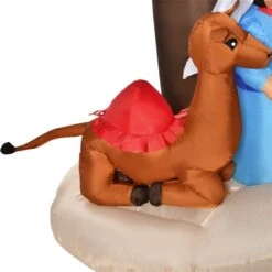 Scène De La Nativité Gonflable Par HomCom De 6 pi Avec Lumière Interne -Décoration De Noël 331003143 AlternateImage4 l