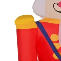 Casse-noisette Gonflable Jouant Du Tambour Par HomCom De 8 pi Avec Lumière Interne -Décoration De Noël 331003161 AlternateImage4 l