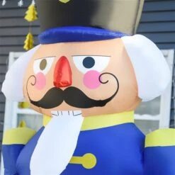 Case-noisette Gonflable Par HomCom De 8 pi Avec Lumière Interne -Décoration De Noël 331003188 AlternateImage4 l