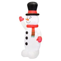 Bonhomme De Neige De Noël Gonflable Par Occasions De 240 Po H. X 74 Po L. Avec Lumière Interne -Décoration De Noël 331046744 AlternateImage2 l