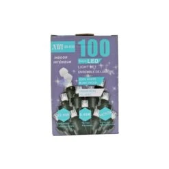 Guirlande De Lumières De Noël à DEL IH Casa Decor D'intérieur Blanc Froid De 22,95 Po, 100 Lumières