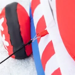 Train De Noël Gonflable De 8 Pi Avec Père Noël Par Outsunny -Décoration De Noël 331061753 AlternateImage3 l