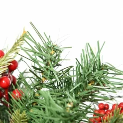 Sapin De Noël Artificiel Vert Sur Pieds Avec 24 Lumières DEL Par HomCom De 1,5 Pi, 2 Pièces 8 Sapin De Noël Artificiel Vert Sur Pieds Avec 24 Lumières DEL Par HomCom De 1,5 Pi, 2 Pièces -Décoration De Noël 331063431 AlternateImage3 l