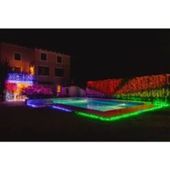 Guirlande Lumineuse De Noël Intérieure Et Extérieure Generation II Par TWINKLY De 26,2 Pi Avec 100 DEL Multicolores Et Minute -Décoration De Noël 331066635 AlternateImage3 l
