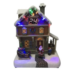 Compte à Rebours Du Père Noël Carole Towne Illuminé -Décoration De Noël 43265112d L