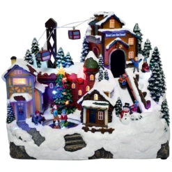 Station De Luge Du Mont Lure Carole Towne Illuminé