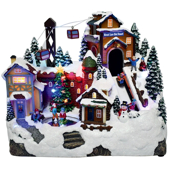 Station De Luge Du Mont Lure Carole Towne Illuminé 1 Station De Luge Du Mont Lure Carole Towne Illuminé