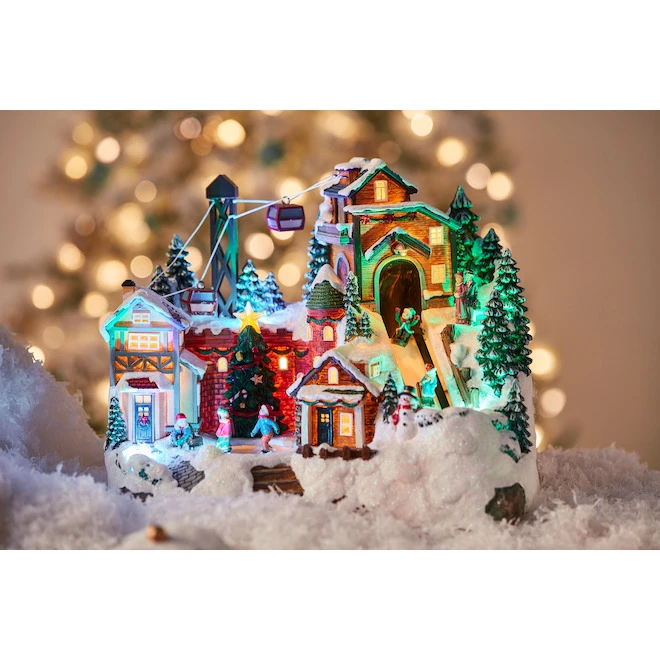 Station De Luge Du Mont Lure Carole Towne Illuminé 2 Station De Luge Du Mont Lure Carole Towne Illuminé – Image 2