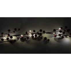 Guirlande à Baies Fusion Avec Lumières DEL Blanc Chaud, Intérieur/extérieur -Décoration De Noël 47135070d L