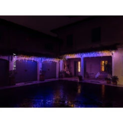 Jeu De Lumières Twinkly Avec 190 Lumières De Noël DEL Intelligentes En Glaçons Multicolores -Décoration De Noël 66475003d L