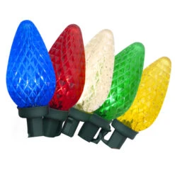 Jeu De 25 Lumières Sylvania, Intérieur/extérieur, DEL C9, Multicolore